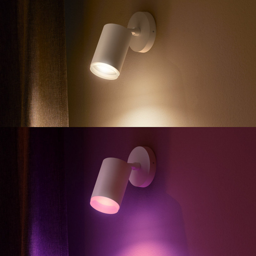 Product van Wandlamp PHILIPS Hue Fugato White Color LED 6W