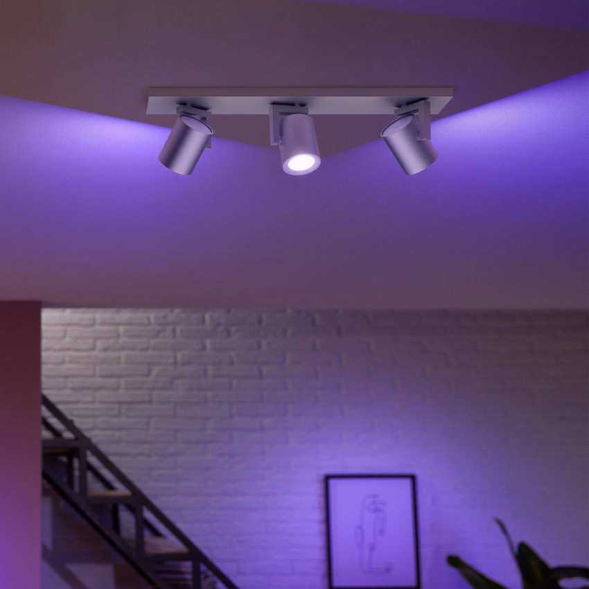 Product van Wandlamp LED RGBW PHILIPS Hue White Color Argenta 18W