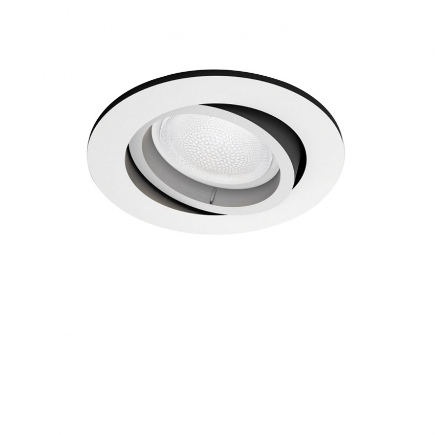 Produkt od Podhledové Bodové LED Svítidlo RGBW Kruhové Výklopné White Color 6W PHILIPS Hue Centura