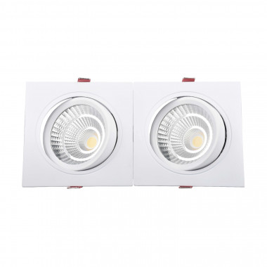 Product of 30W Rectangular New Madison Double LED Spotlight 260x120mm Cut Out