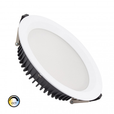 Podhledové Downlight LED Svítidlo 50W SAMSUNG New Aero Slim CCT dle Výběru 130lm/W Mikroprismatické (UGR17) LIFUD Výřez Ø 200 mm