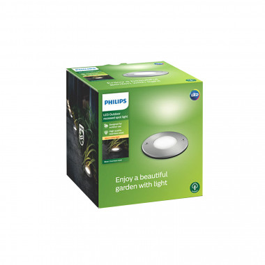 Segnapasso Incasso a Terra LED PHILIPS Moss 3W IP67 - Ledkia