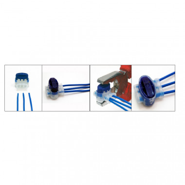 Product of Pack of ICD 314 Scotchlok Anti-Humidity IP67 3M Connectors (50 Units) 3M-7000005979-IDC-50
