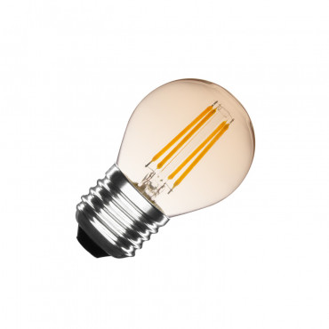 Product LED Lamp Filament E27 4W 400 lm G45 Dimbaar Gold