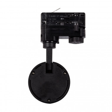 Product of Black 20W New Mallet LED Spotlight  for Three-Circuit Track (Dimmable)