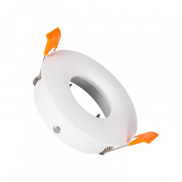 Product Downlight-Ring Rund Design Weiss für LED-Glühbirne GU10 / GU5.3Ø 70 mm
