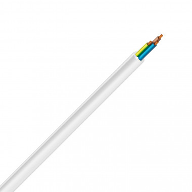 Produkt od 100m Role Elektrické Kabelové Hadice 3 x 1.5mm² 1Kv RV-K v Bílé