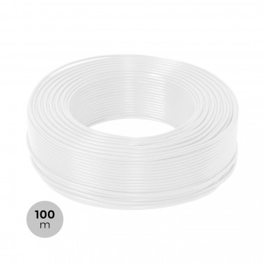 Product of 100m coil of 3x1.5mm² White 1kV RV-K Electric Cable