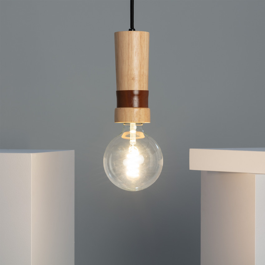 Product of Túria Wood Pendant Lamp