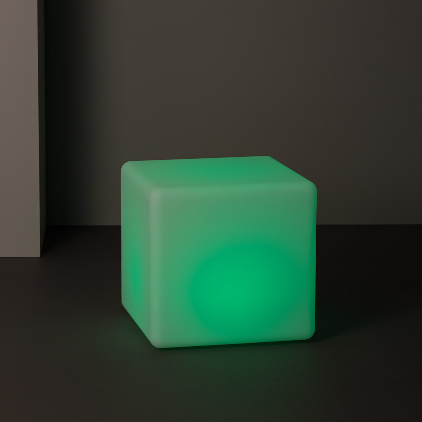 Produit de Cube LED RGBW Rechargeable