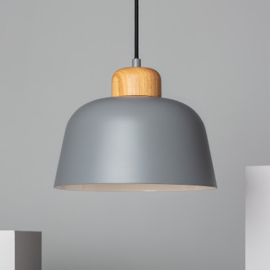 Wawak Metal & Wood Pendant Lamp