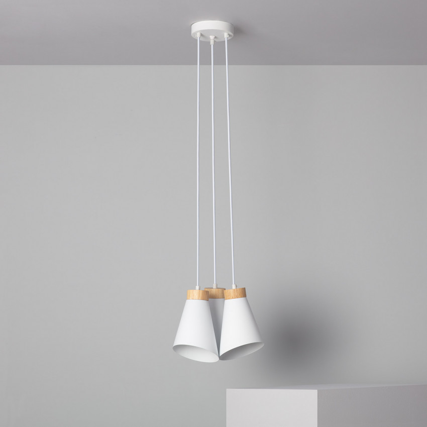 Product of Itai Metal & Wood Pendant Lamp