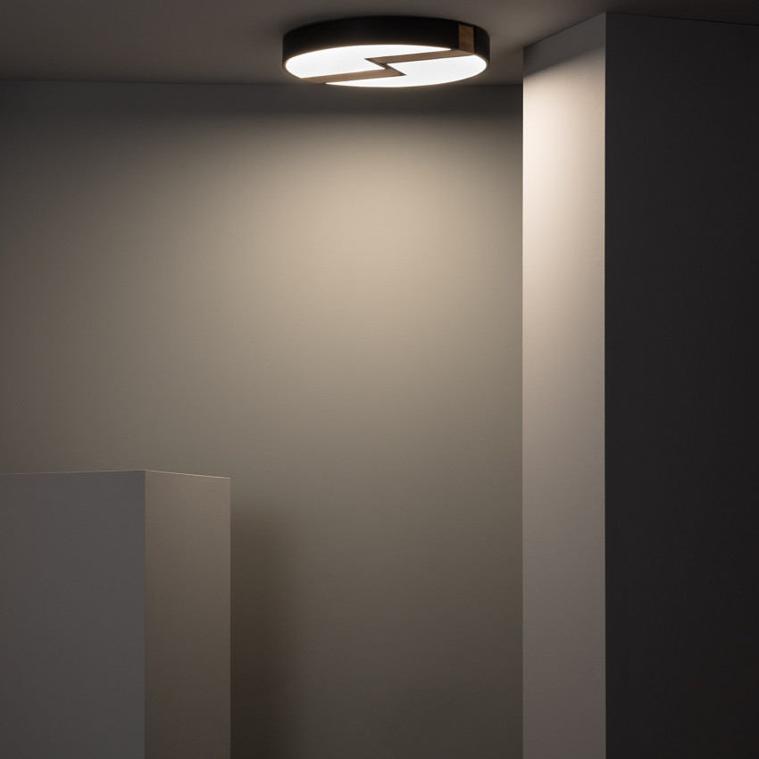 Product van Plafondlamp LED 27W Rond  Metaal Ø500 mm CCT Selecteerbaar Brusk