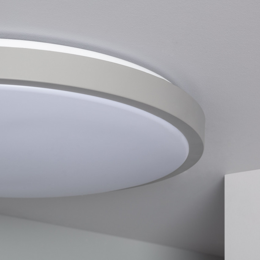 Produkt od Přisazené Stropní Kruhové 24W LED Svítidlo Bari Kovové CCT dle Výběru Výřez Ø500 mm