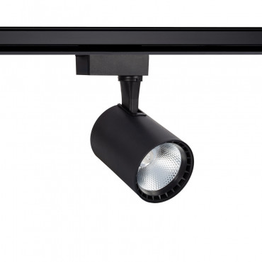Product Spot LED Bron 20W Noir pour Rail Monophasé