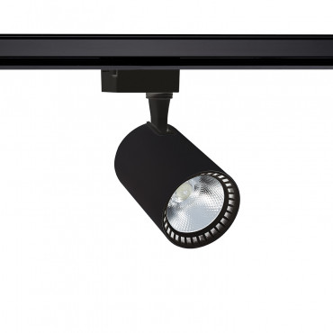 Product Spotlight Bron Zwart LED 40W voor Eenfasige Rail
