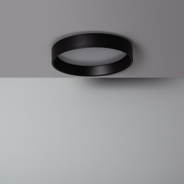 Plafondlamp LED Rond Design 15W Black Ø450 mm