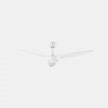 Lodos Silent Ceiling Fan with DC Motor in White LEDS-C4 30-7740-14-F9