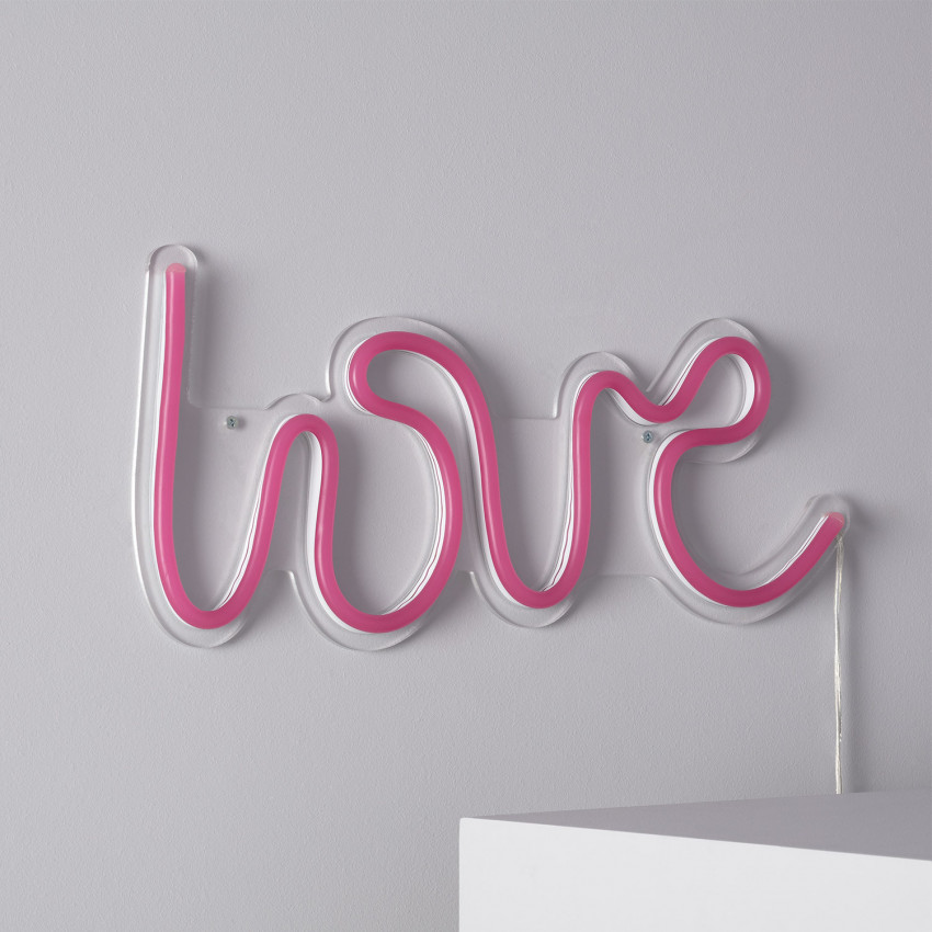 Produkt von LED-Neonschild "LOVE"