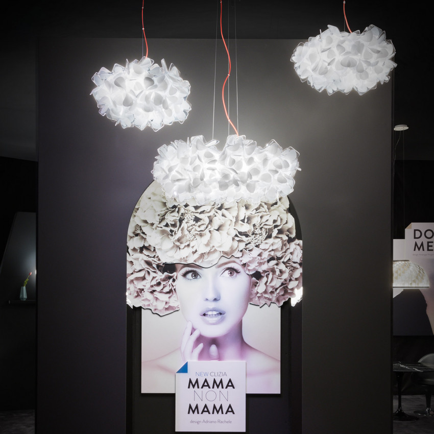 Product van Hanglamp  SLAMP Clizia Suspension Large Mama Non Mama