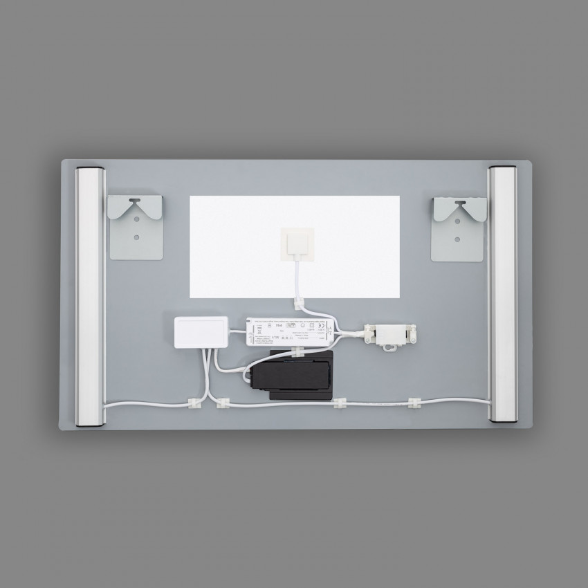 Product van Badkamer Spiegel met LED Licht en Anti-condens 40x70 cm Similan 