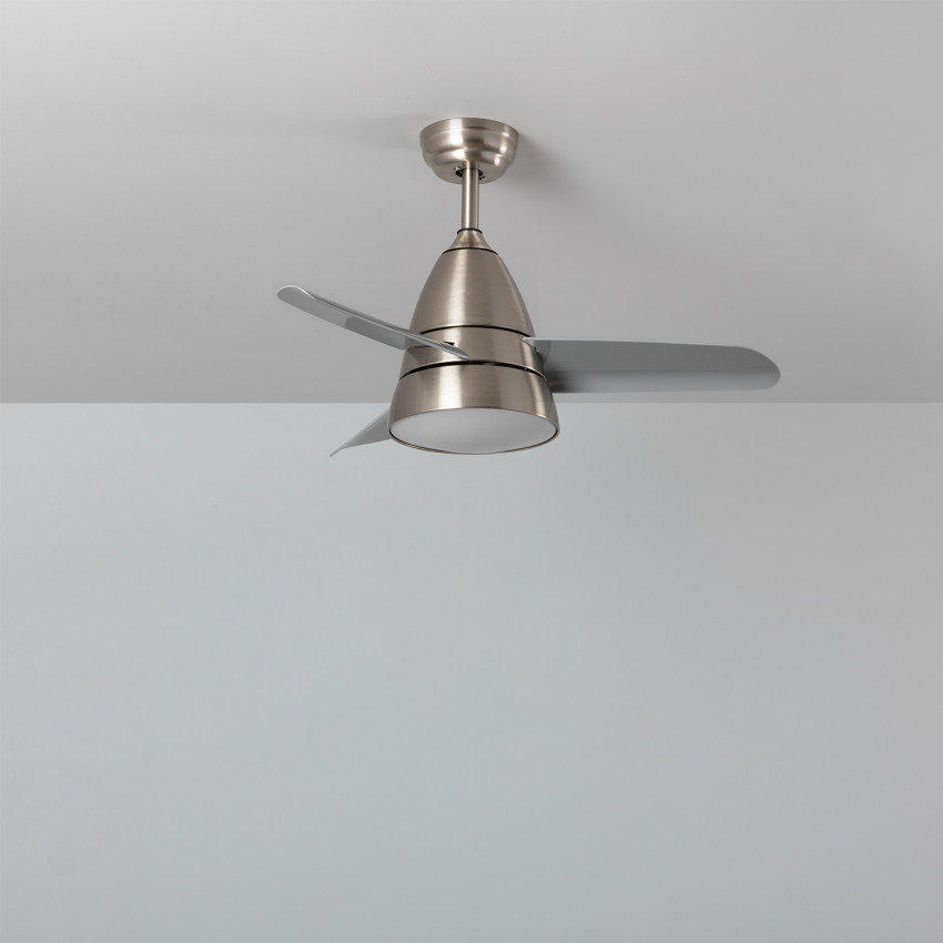 Product of Industrial Silent Ceiling Fan with DC Motor in Silver 91cm