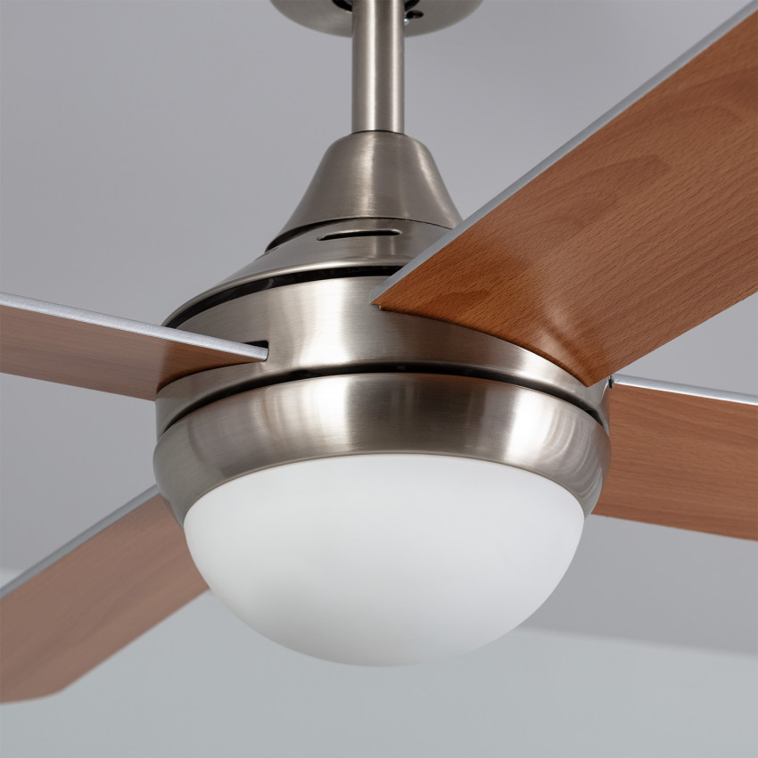 Product of Navy Wooden LED Ceiling Fan 110cm 