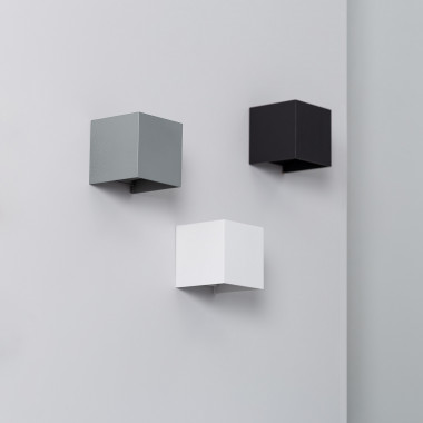 Prodotto da Applique da Parete Esterni LED 6W Alluminio Illuminazione Doppia Luce Eros Bianco