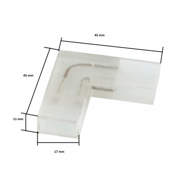 Product van L connector voor LED Strips Monocolor 220V AC SMD5050  In te korten om de 25cm/100cm