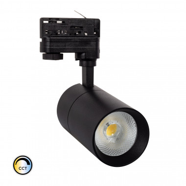 Product van Spotlight New Mallet LED 30W Dimbaar CCT Selecteerbaar voor Driefasige Rail (UGR 15)
