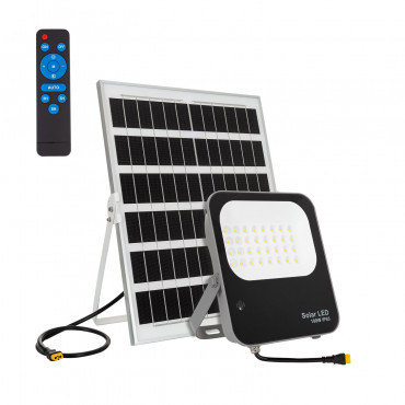 LED-Flutlichtstrahler Solar 20W 100lm/W IP 65 mit Fernbedienung - Ledkia