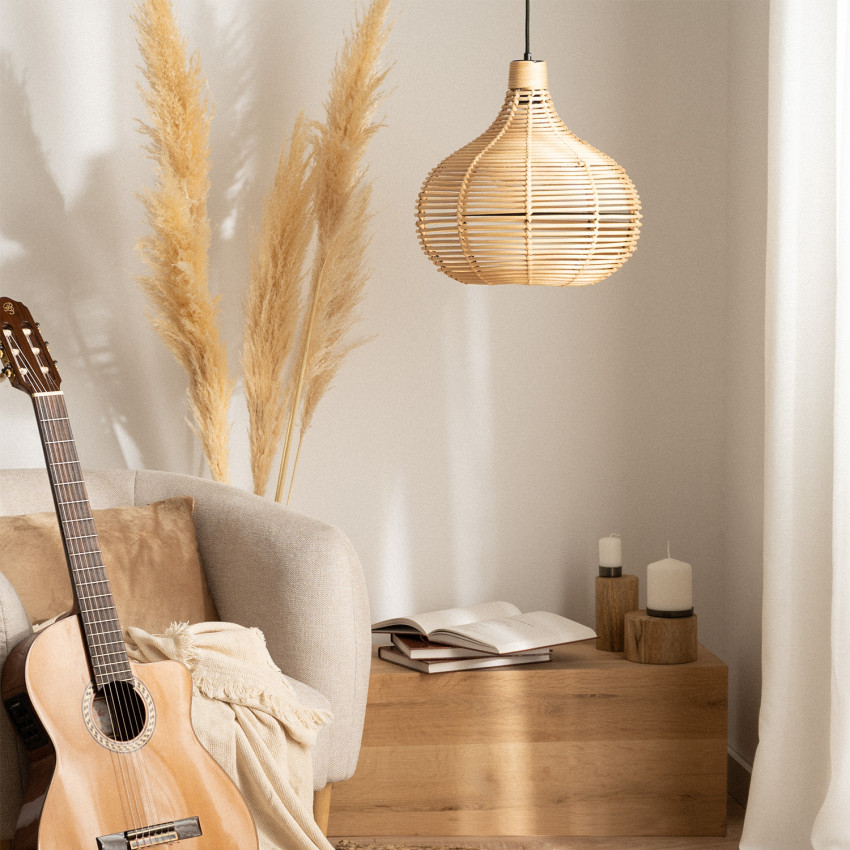 Product of Yantai Bamboo Pendant Lamp 