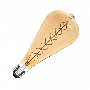 LED-Lampe E27 Filament Bernstein Big Lemon ST64 8W