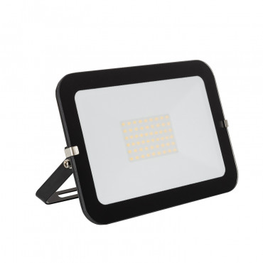 Product LED-Flutlichtstrahler 50W 120lm/W IP65 Slim Glas Schwarz