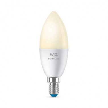 Product of 4.9W E14 C37 Smart WiFi + Bluetooth WIZ Dimmable LED Bulb
