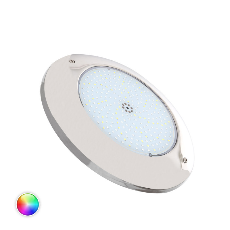 Product of 20W 12V DC Stainless Steel  RGBW Submersible LED Surface Pool Light IP68 