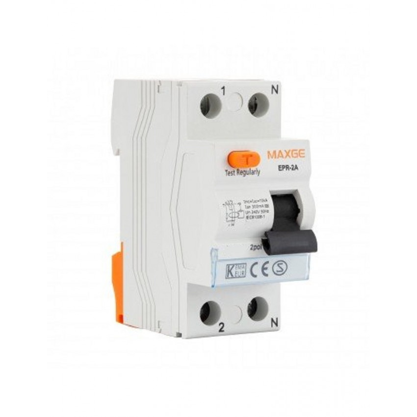 Product of Interruptor Diferencial Residencial MAXGE 2P-300mA-Clase AC-10kA