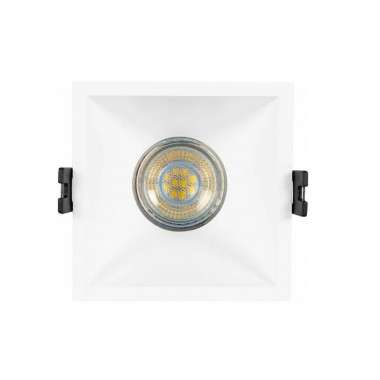 Product van Vierkante Inbouw Ring Laag  UGR Voor LED GU10 / GU5.3 Led Lamp Zaagmaat 85x85 mm