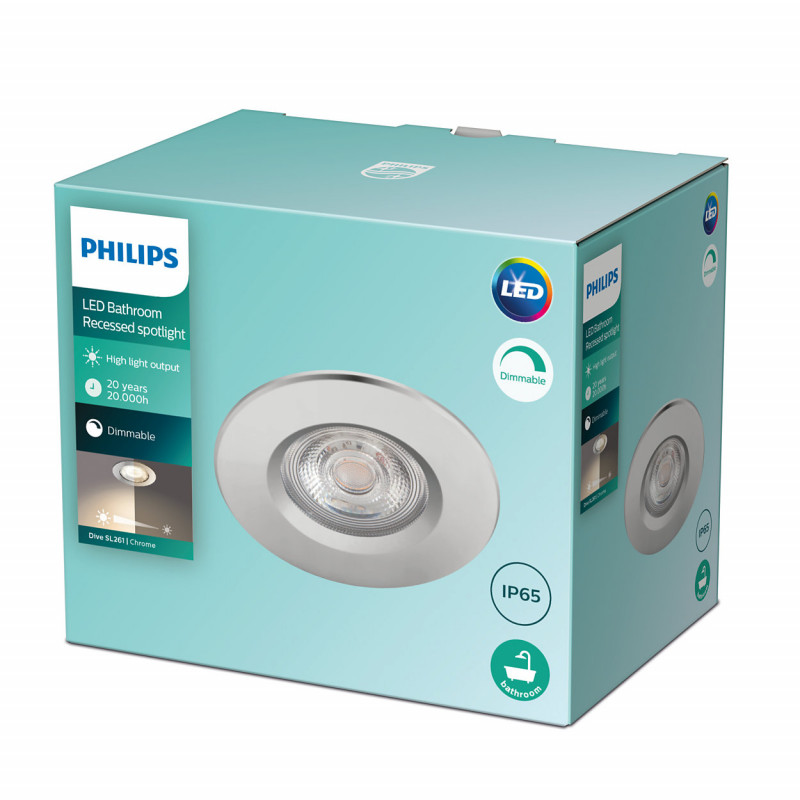 Produkt von LED-Downlight PHILIPS Dive 5W Dimmbar Schnitt Ø 70 mm