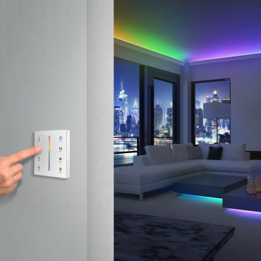 Product LED-Streifen RGB mit Mechanismus Touch Dimmer und Netzgerät