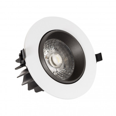 Produkt von LED Downlight Strahler 18W COB Schwenkbar 360º Grau Rund Design Schnitt Ø 120 mm