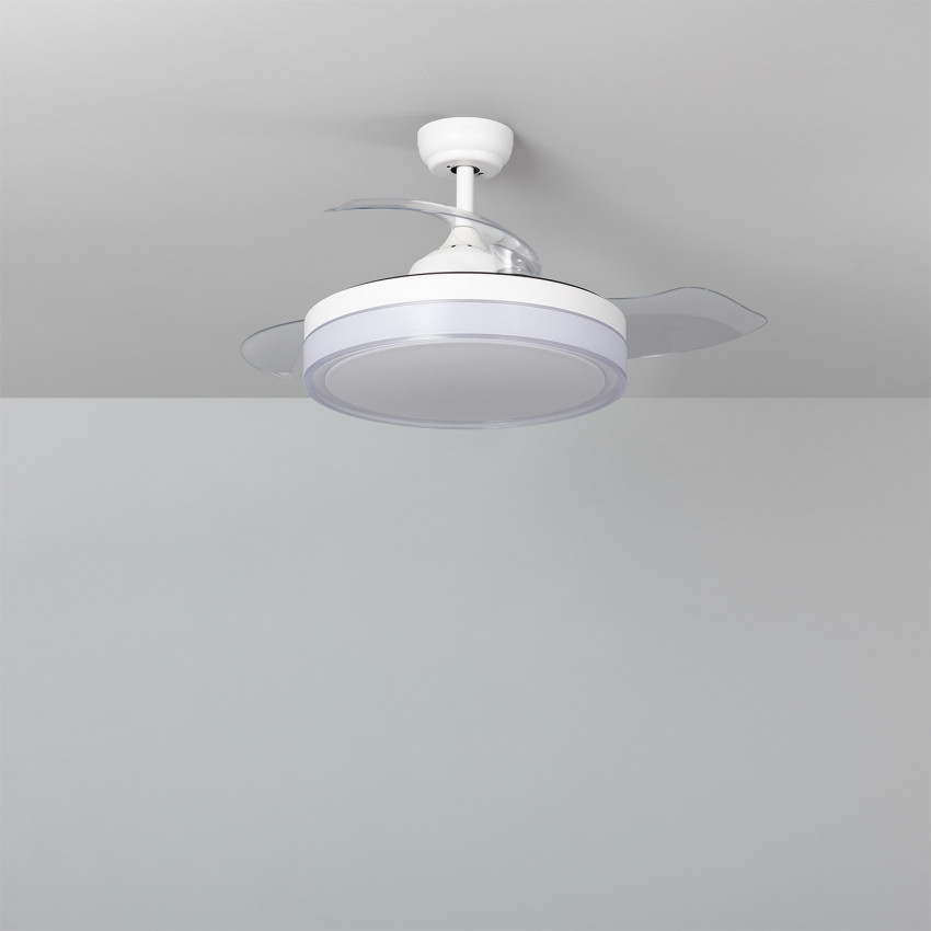 Product of Caicos Silent Ceiling Fan with DC Motor in White 106cm 