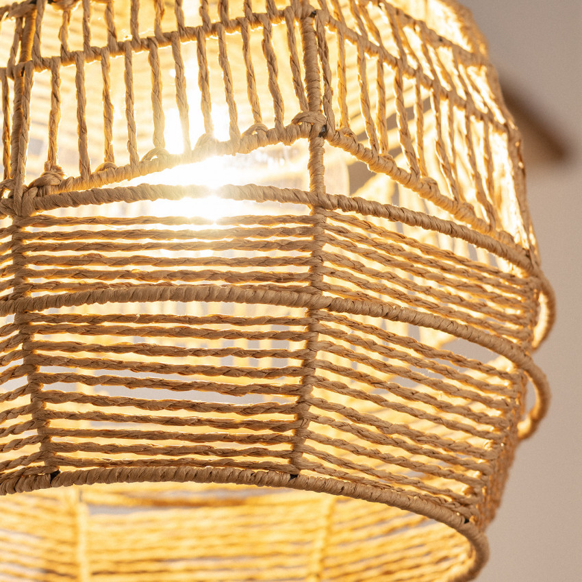 Product of Bewayo Braided Paper Pendant Lamp 