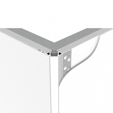 Product of Aluminium Profile Integration for External Corner LED Strip up to 8 mm 