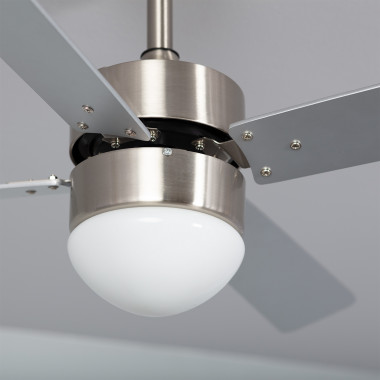 Ventilatore LED da Soffitto Aran Bianco 107cm Motore DC - Ledkia