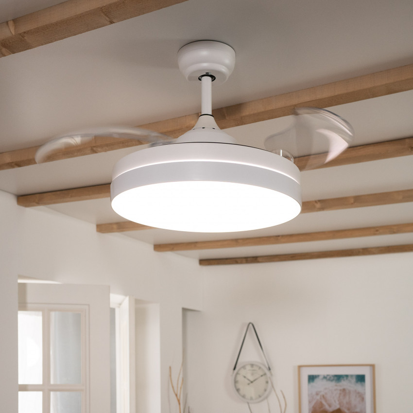 Product of Dalori Silent Ceiling Fan with DC Motor in White 106cm 