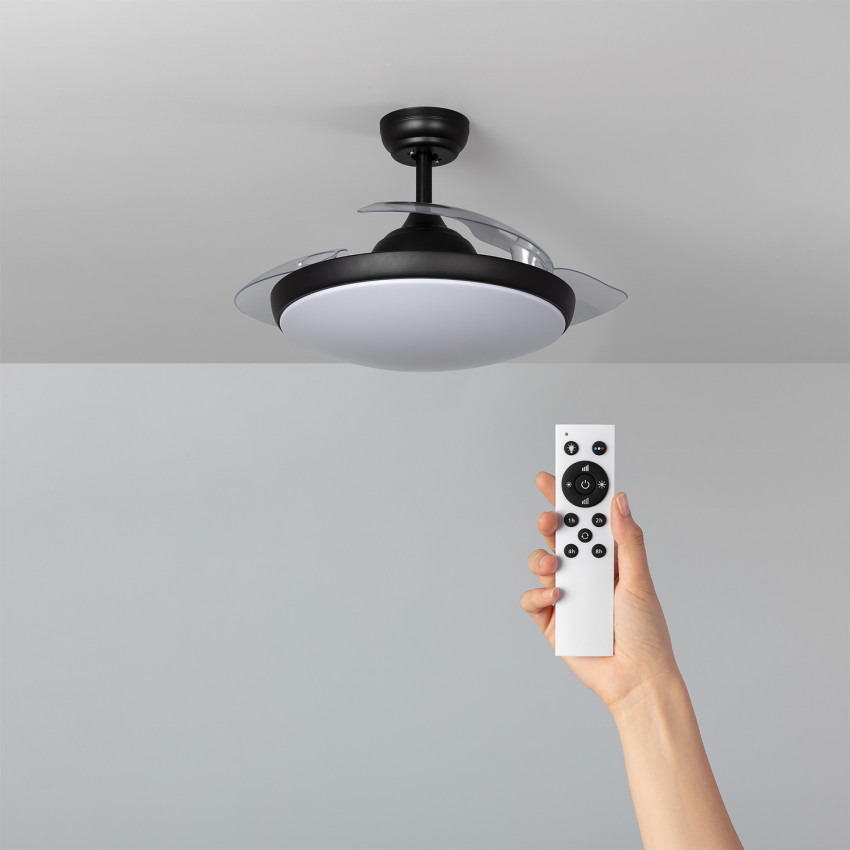 Product of Kourak Silent Ceiling Fan with DC Motor in Black 106cm 
