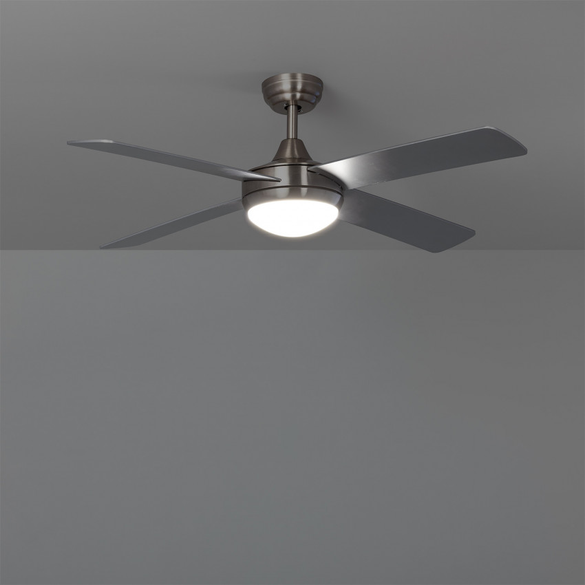 Product of Leirus Nickel LED Ceiling Fan with DC Motor 132cm 
