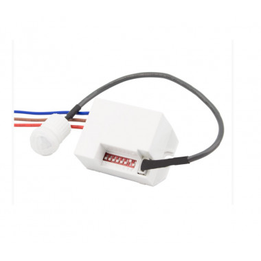 Heemol Mini movimento 110 V 220 V PIR sensore a infrarossi, sensore auto,  interruttore della luce con sensore di movimento, 2 pezzi