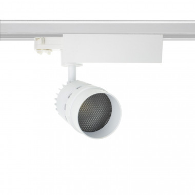 Product van Spotlight Cannon wit CREE LED 20W voor Driefasige Rail (UGR 19)